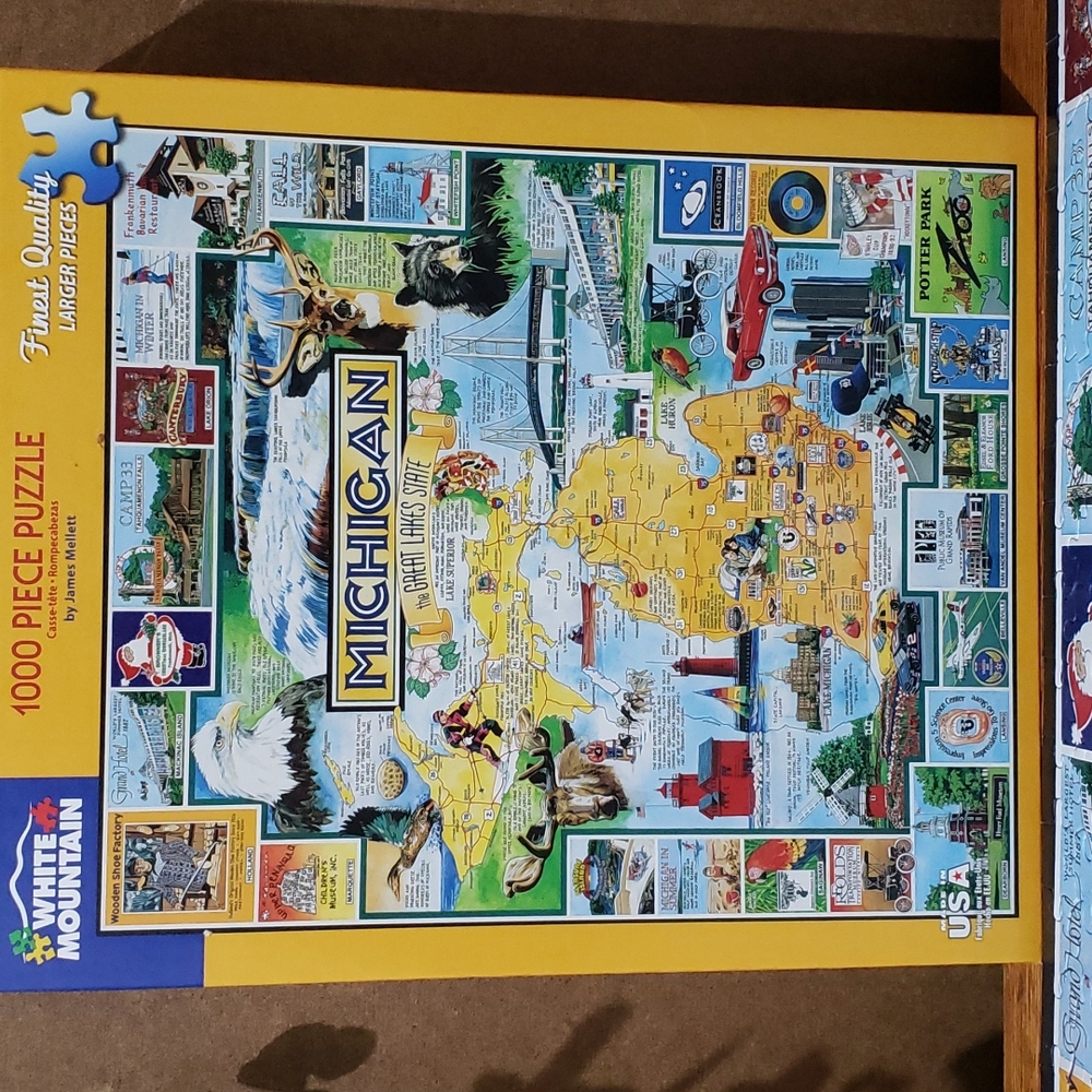 White Mountain 1000 piece puzzle